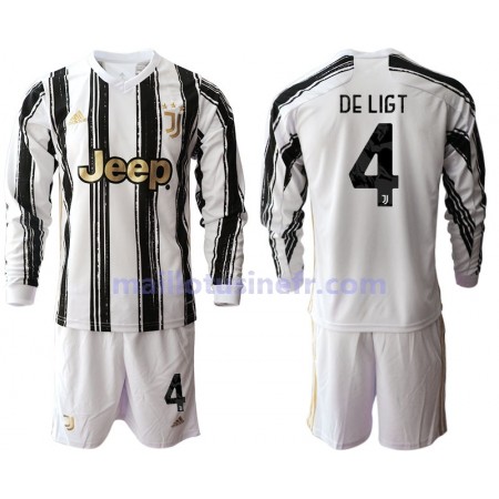 Maillot de Foot Juventus Matthijs de Ligt 4 Domicile 2020-21 Manches Longues - Enfant Maillot de Foot Juventus Matthijs de Ligt 4 Domicile 2020-21 Manches Longues - Enfant